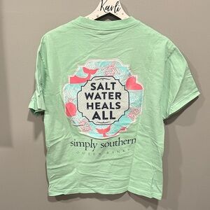 Simply Southern Seafoam Graphic Tee
